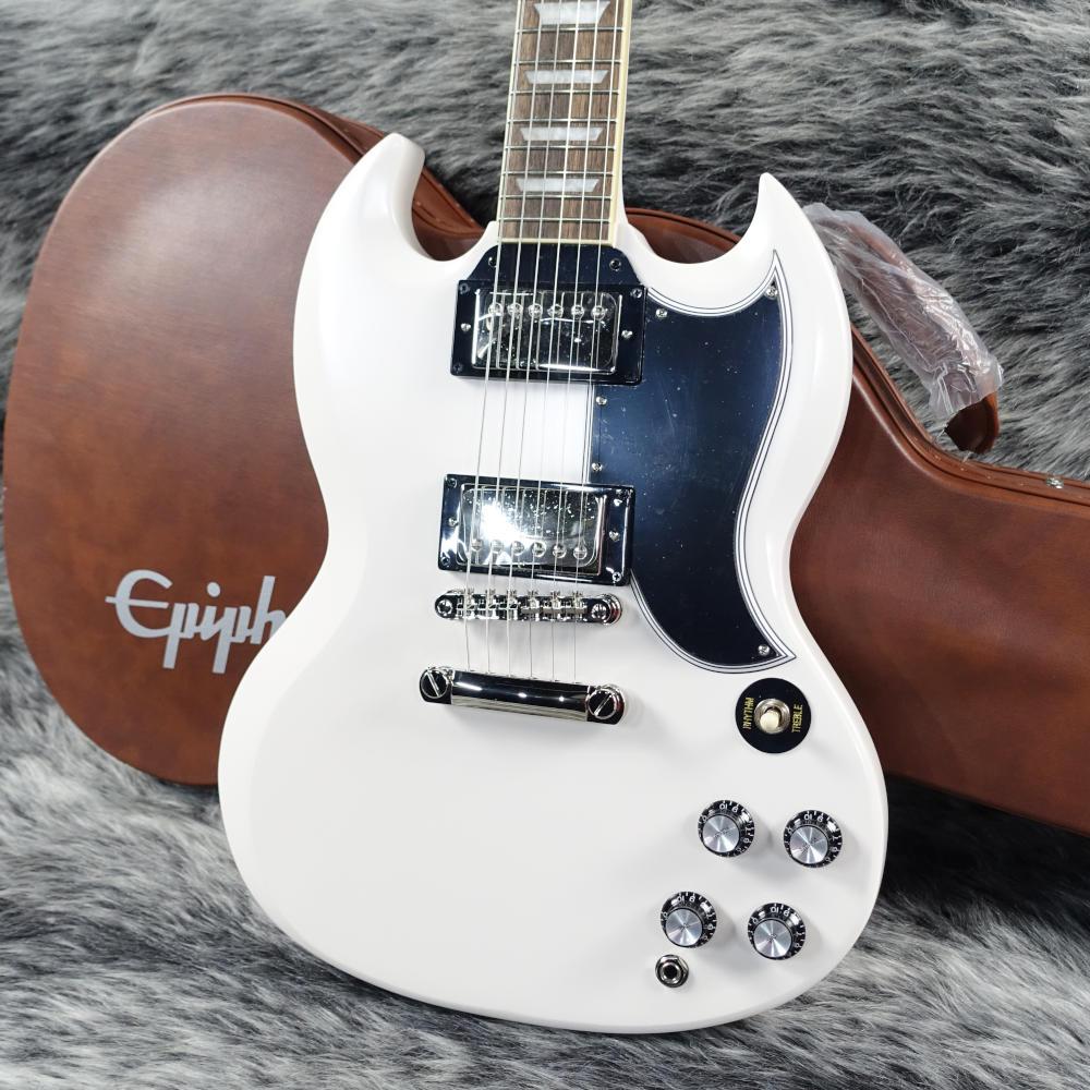 Epiphone 1961 Les Paul SG Standard Aged Classic White <エピフォン