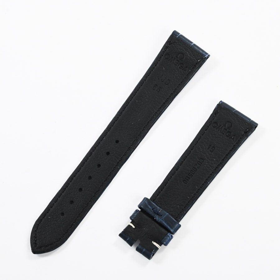 ブルー アリゲーター レザーストラップ 19-16mm | 032CUZ005110 | 未