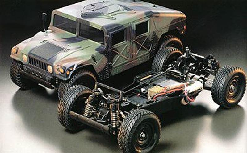 Tamiya 58154 - 1/12 RC M1025 Hummer TA01/02 Off-Road Kit