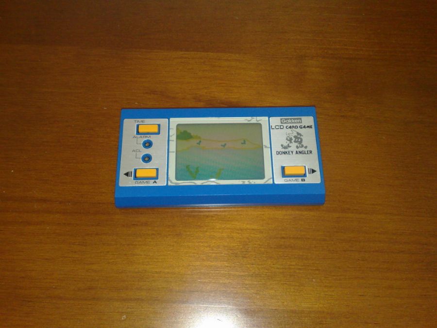 Fishing Boy - Donkey Angler Gakken (unknown) ▷ Retro Handheld Games