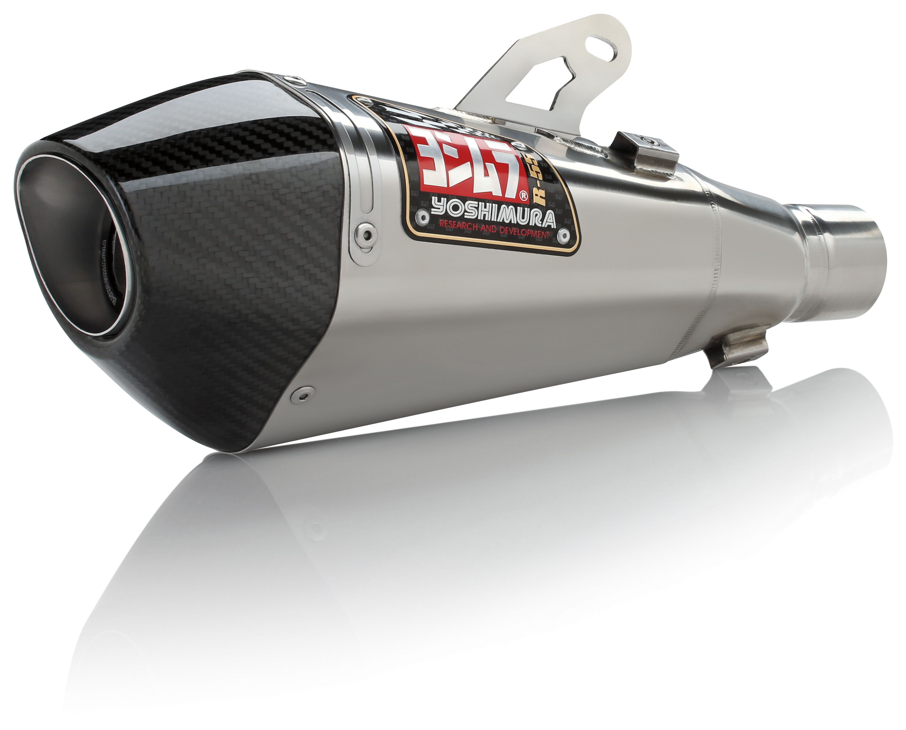 Yoshimura R55 Slip-On Exhaust - RevZilla