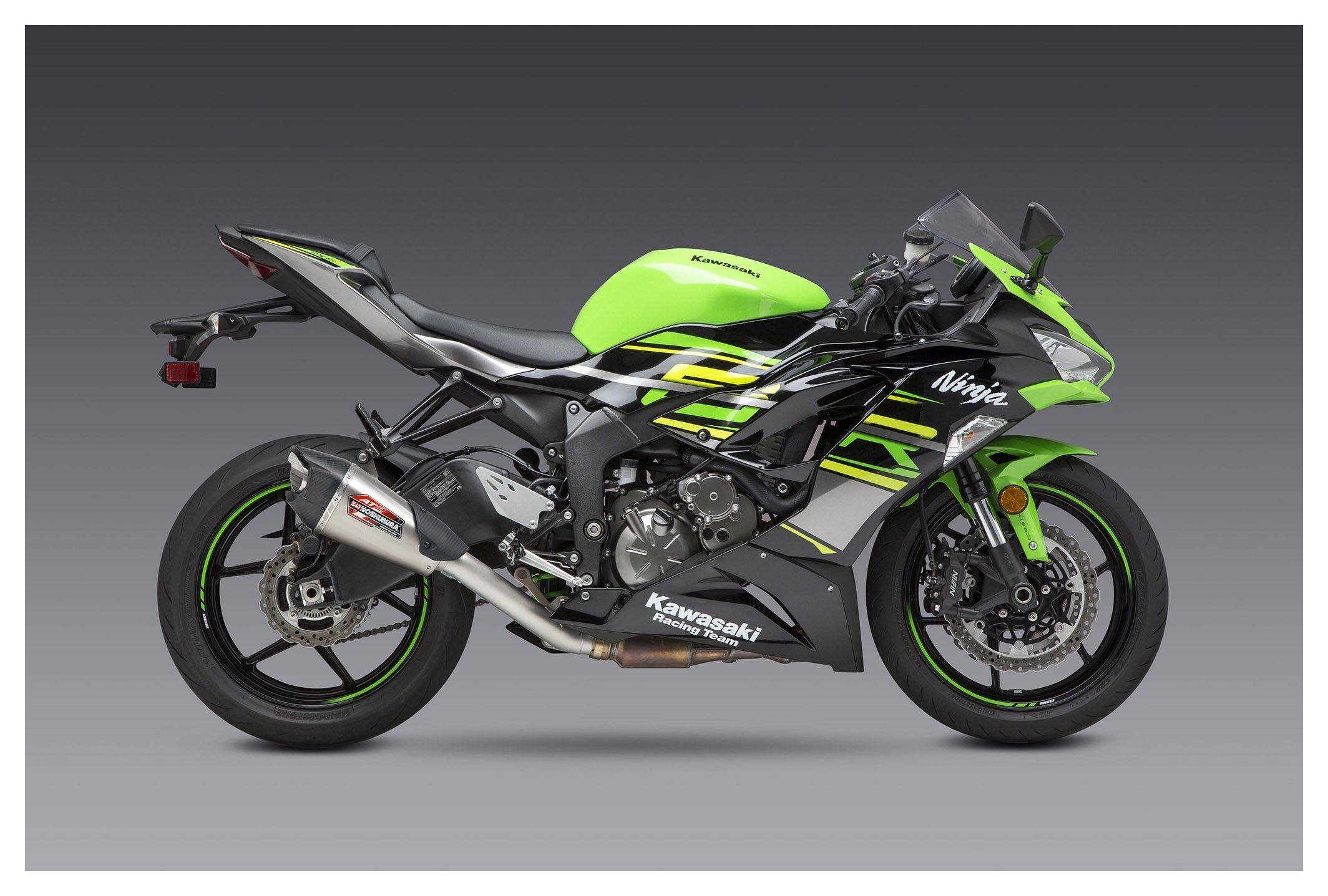 Yoshimura AT2 Street Slip-On Exhaust Kawasaki ZX-6R 2019-2023