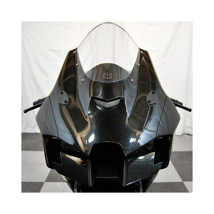 New Rage Cycles Mirror Block Off Plates Kawasaki ZX-10R 2021-2025