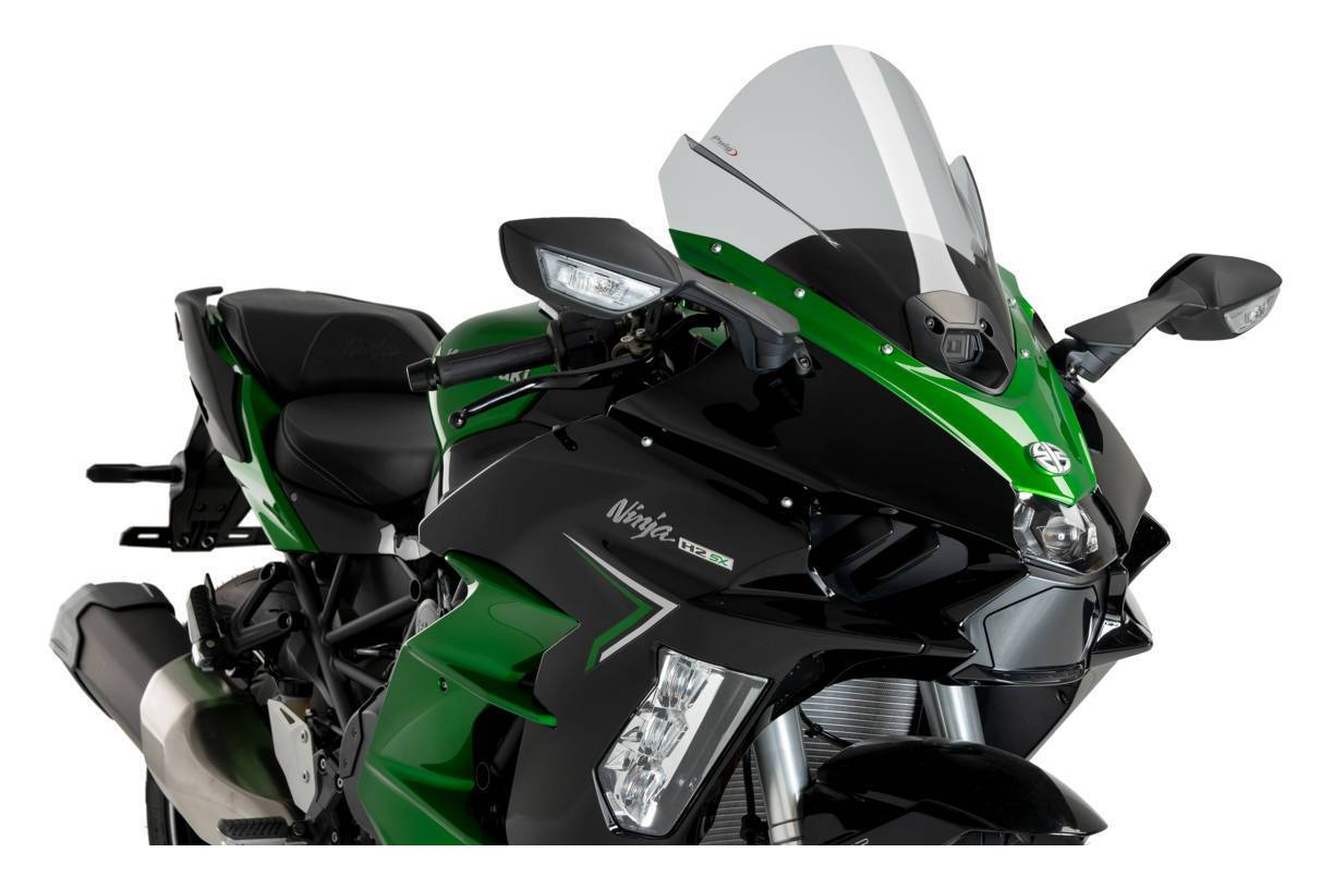 Puig Z-Racing Windscreen Kawasaki Ninja H2 SX SE 2022-2026 - RevZilla