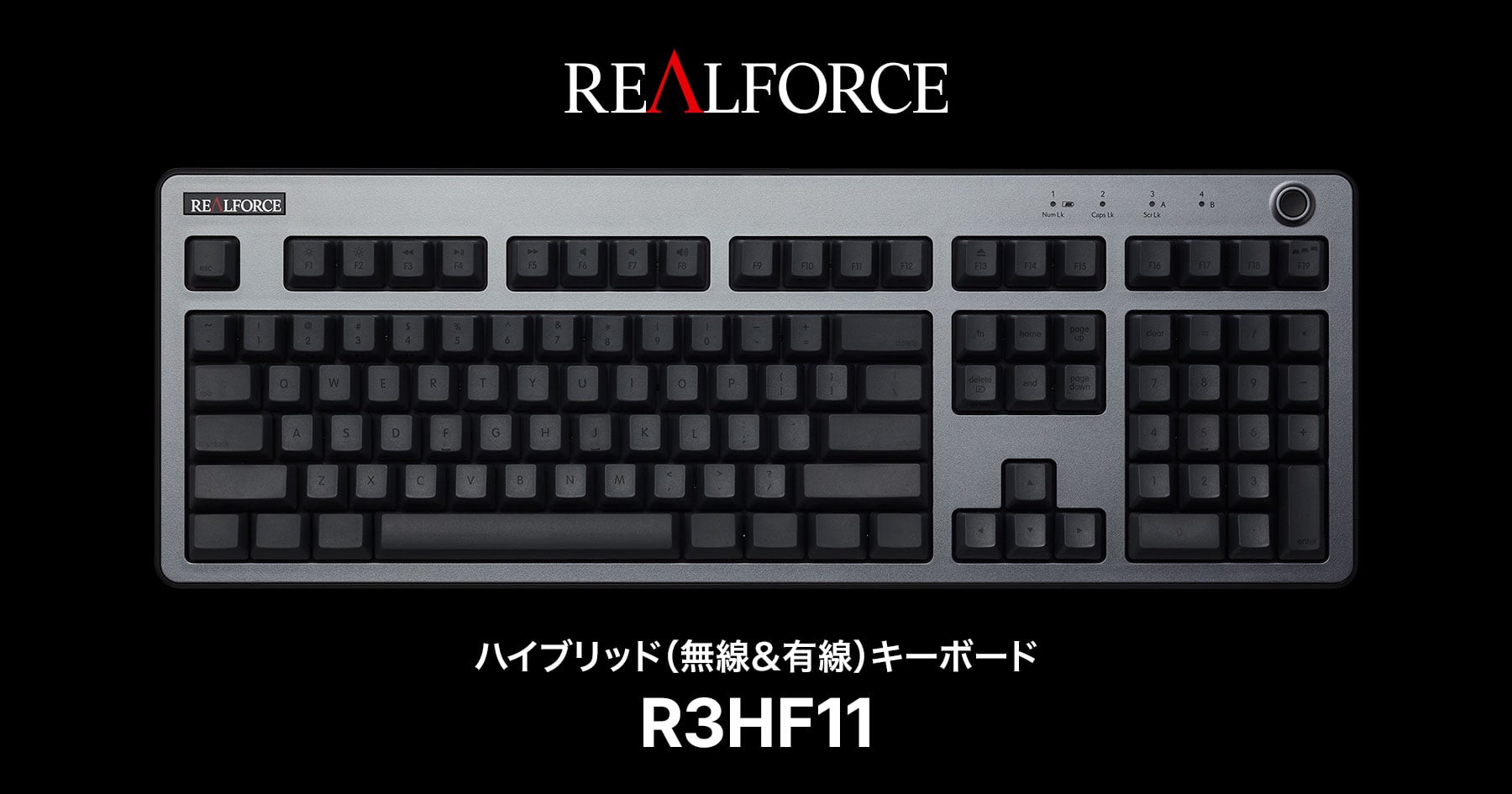 製品 : REALFORCE R3 キーボード Mac 配列 / R3HF11 | REALFORCE