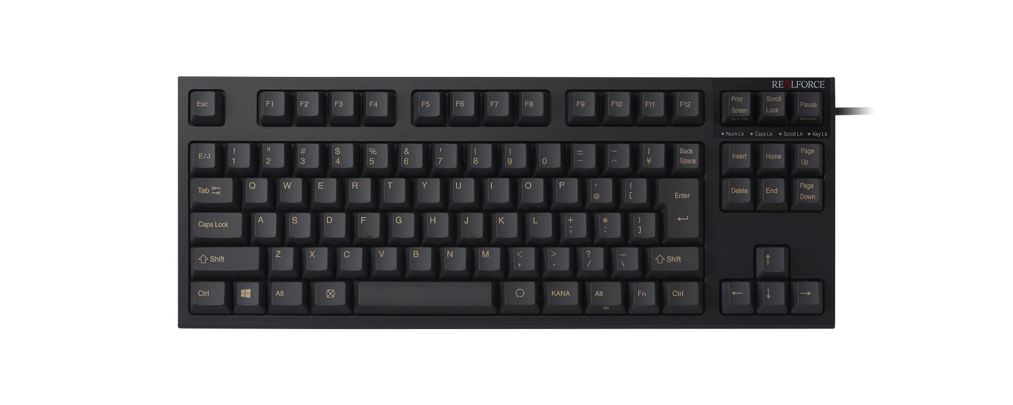 製品 : REALFORCE TKL / R2TL-JP3-BK | REALFORCE | 日本製プレミアム