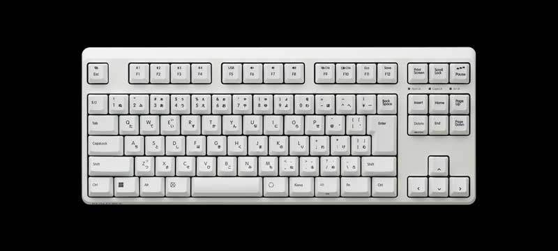 REALFORCE for Mac 静音 テンキーレス 日本語配列 45g Amazon.co.jp