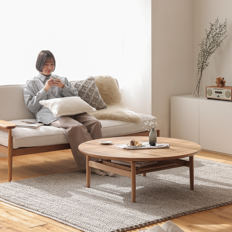 リビングテーブル Pair ラウンド ｜家具・インテリア通販 Re:CENO(リセノ)