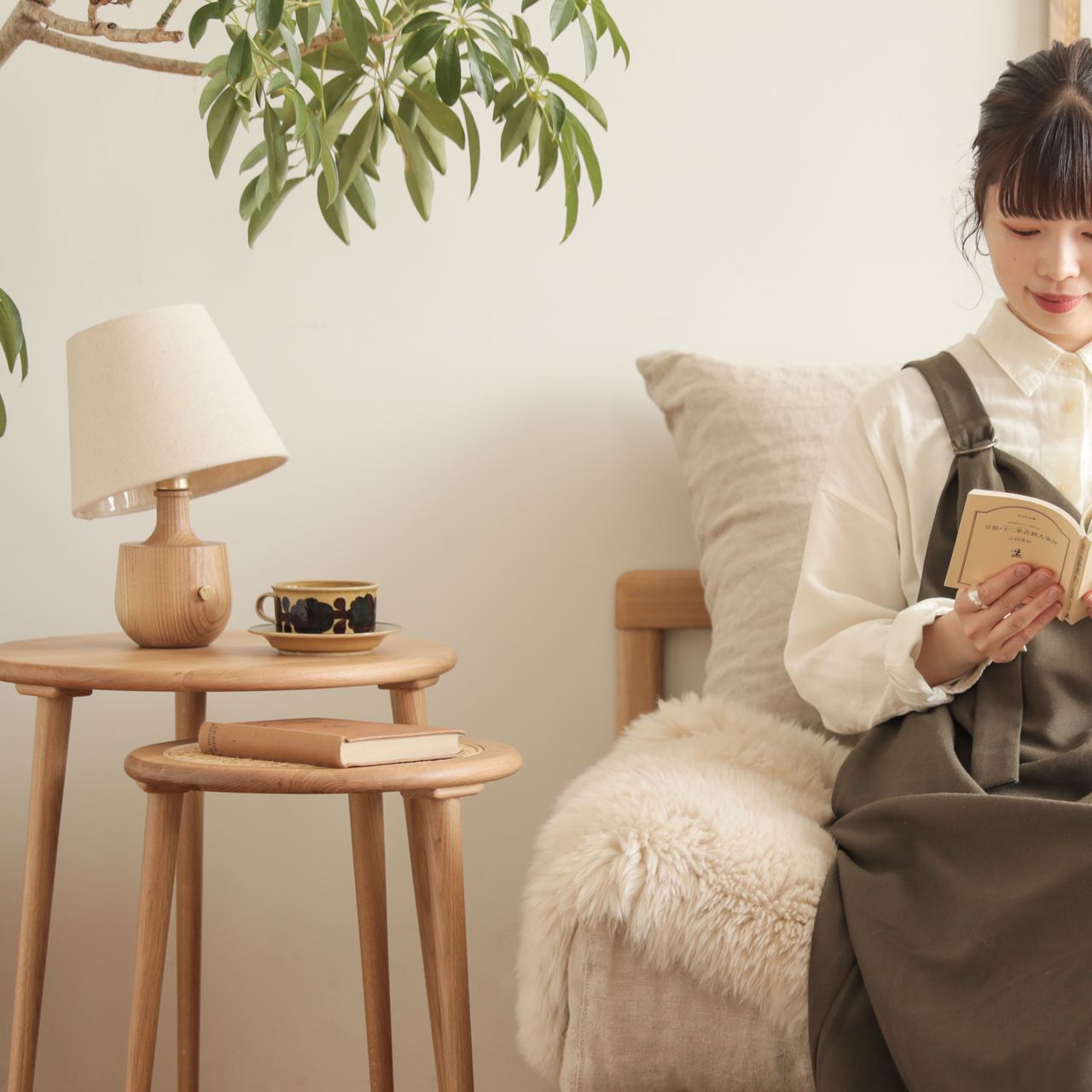 ネストテーブル RattanMix／NA ｜家具・インテリア通販 Re:CENO(リセノ)