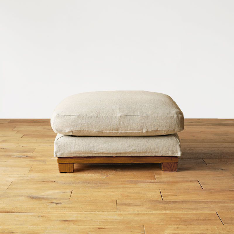 kojiten オットマン folk コーデュロイ 脚高5cm リセノ オットマン