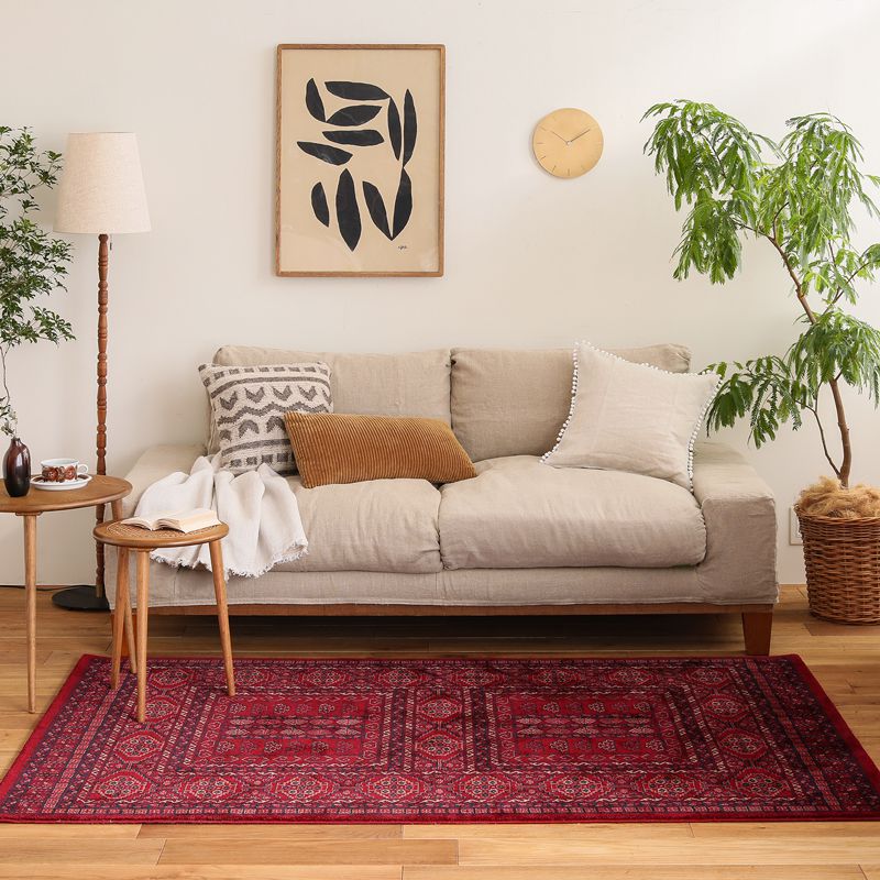 トルコ産 ラグマット クラシックレッド ｜家具・インテリア通販 Re