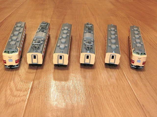 TOMIX 485系1500番台 いしかり 入線 | でたとこ暮らしのホームページ