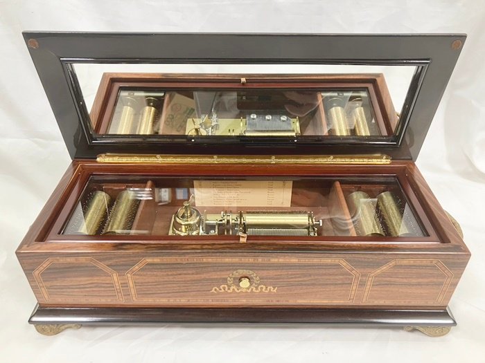 フランクリンミント社 REUGE リュージュ製 50弁 5シリンダー 10曲入り