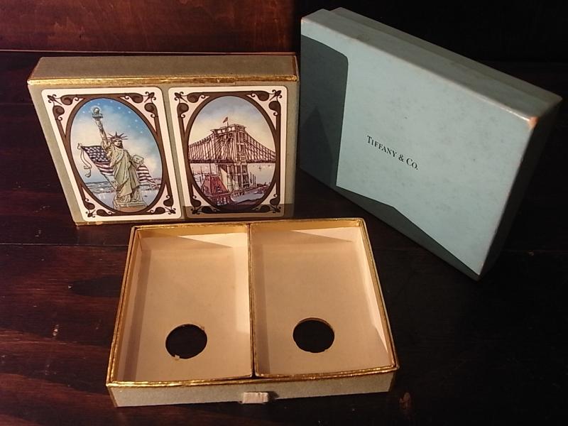 Tiffanyトランプ、ティファニートランプ、トランプカード、ビンテージ