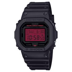 Casio G-Shock Digital 5000 Series Black Resin Watch 42.3mm