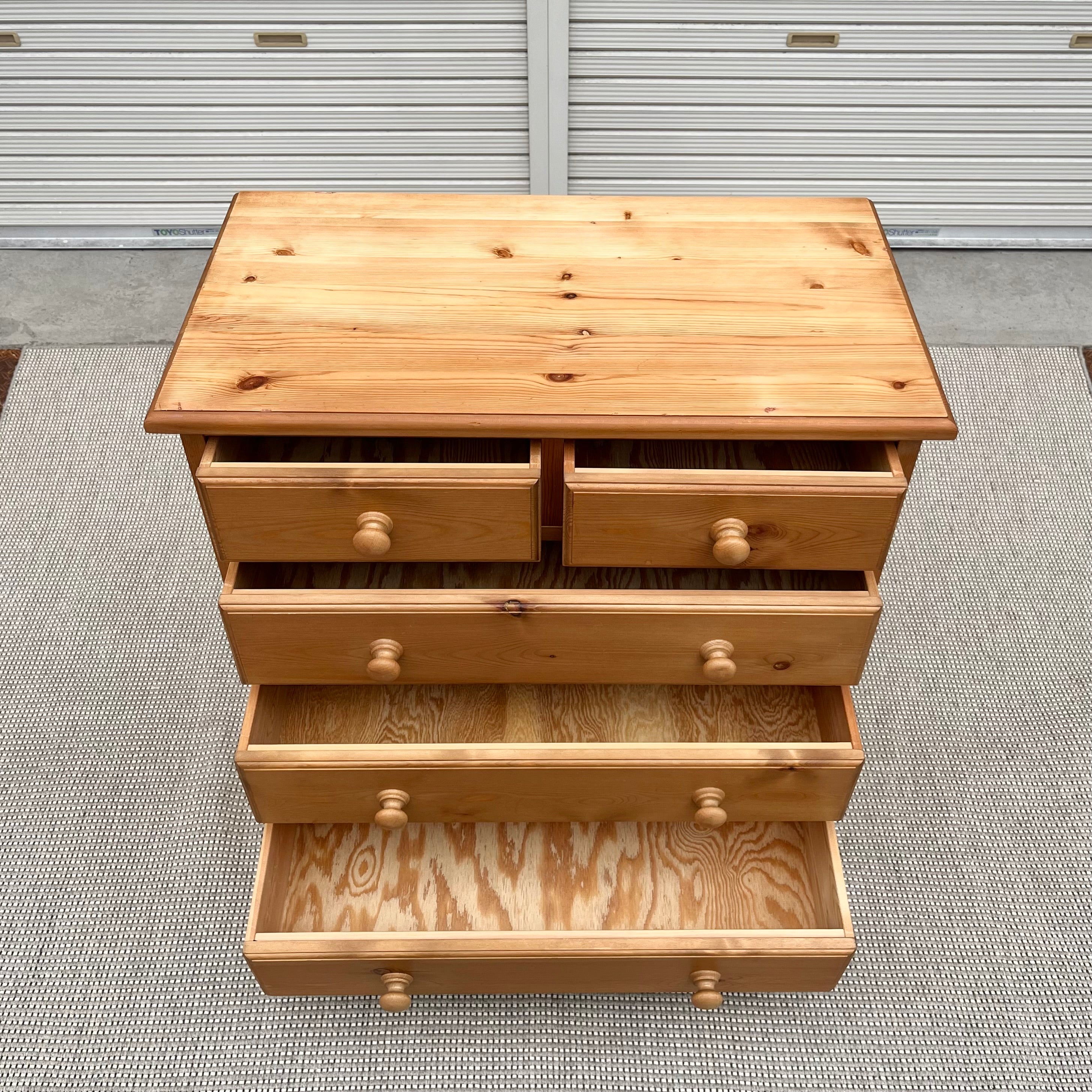 ザ・ペニーワイズ / THE PENNY WISE パイン材4段チェスト 中古 収納棚