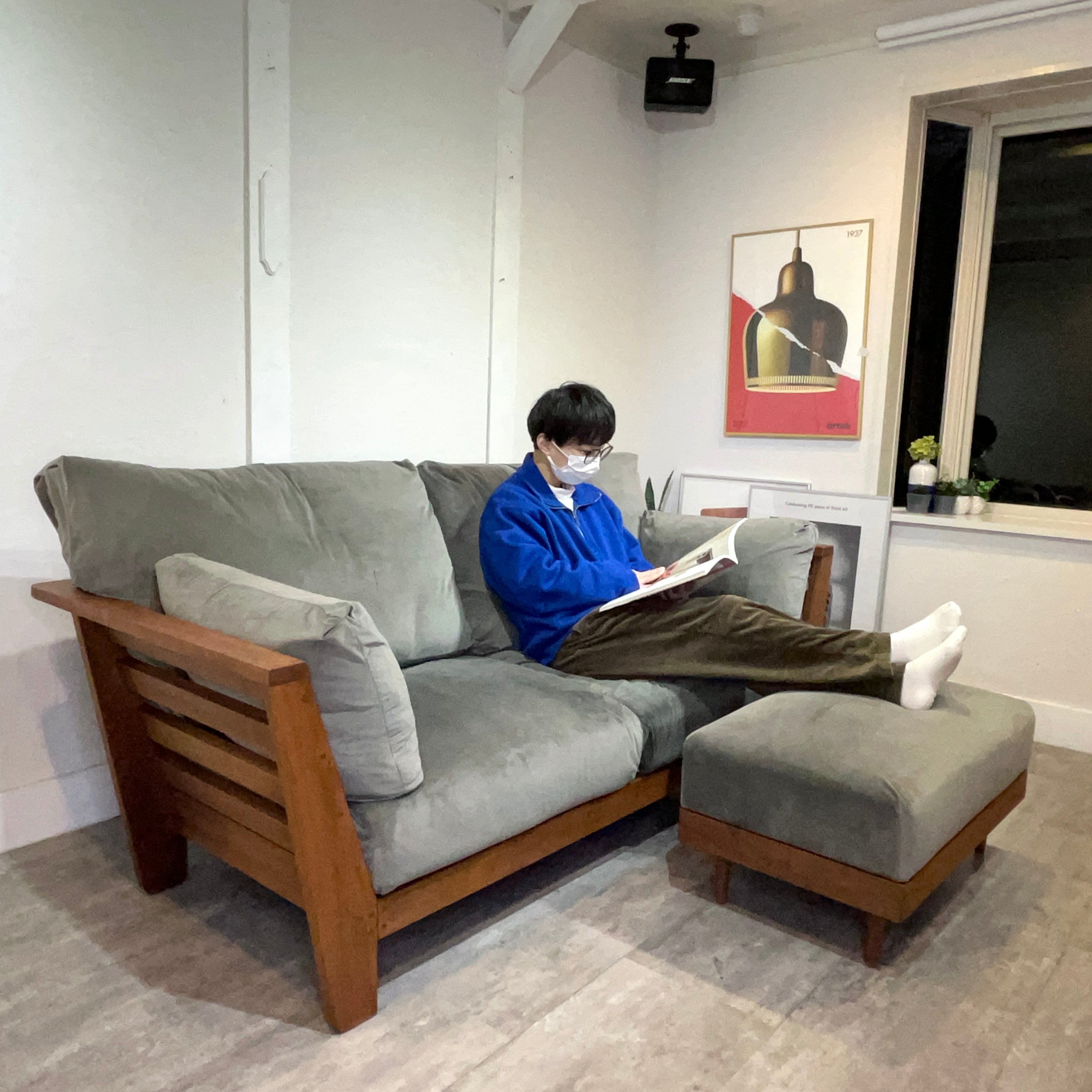 マスターウォール / MASTERWAL ヘヴン / HEAVEN オットマン 中古 高級