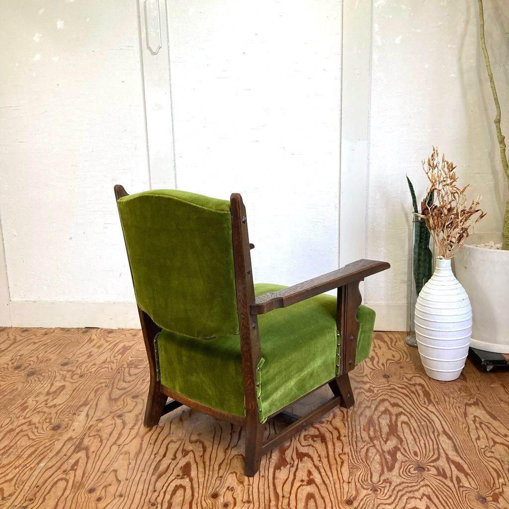 H19K86b 神戸洋家具 永田良介商店 1人掛けソファ H19K86b 神戸洋家具