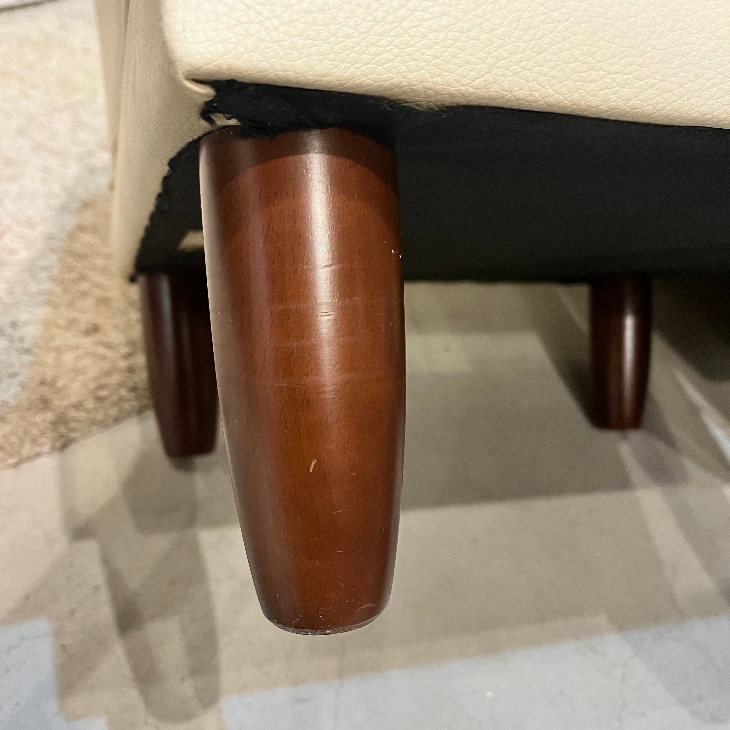 カリモク家具 karimoku オットマン スタンダードアイボリー 中古