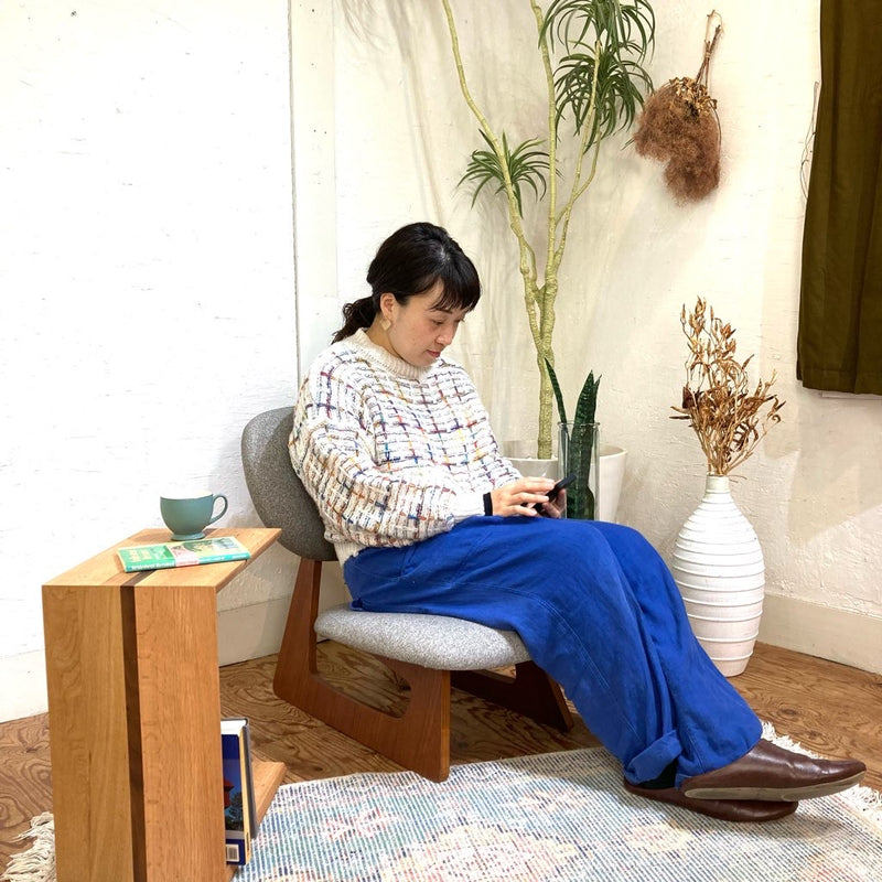 木工座椅子 穴あきデザインの座椅子 10脚セット 木工座椅子 穴あき