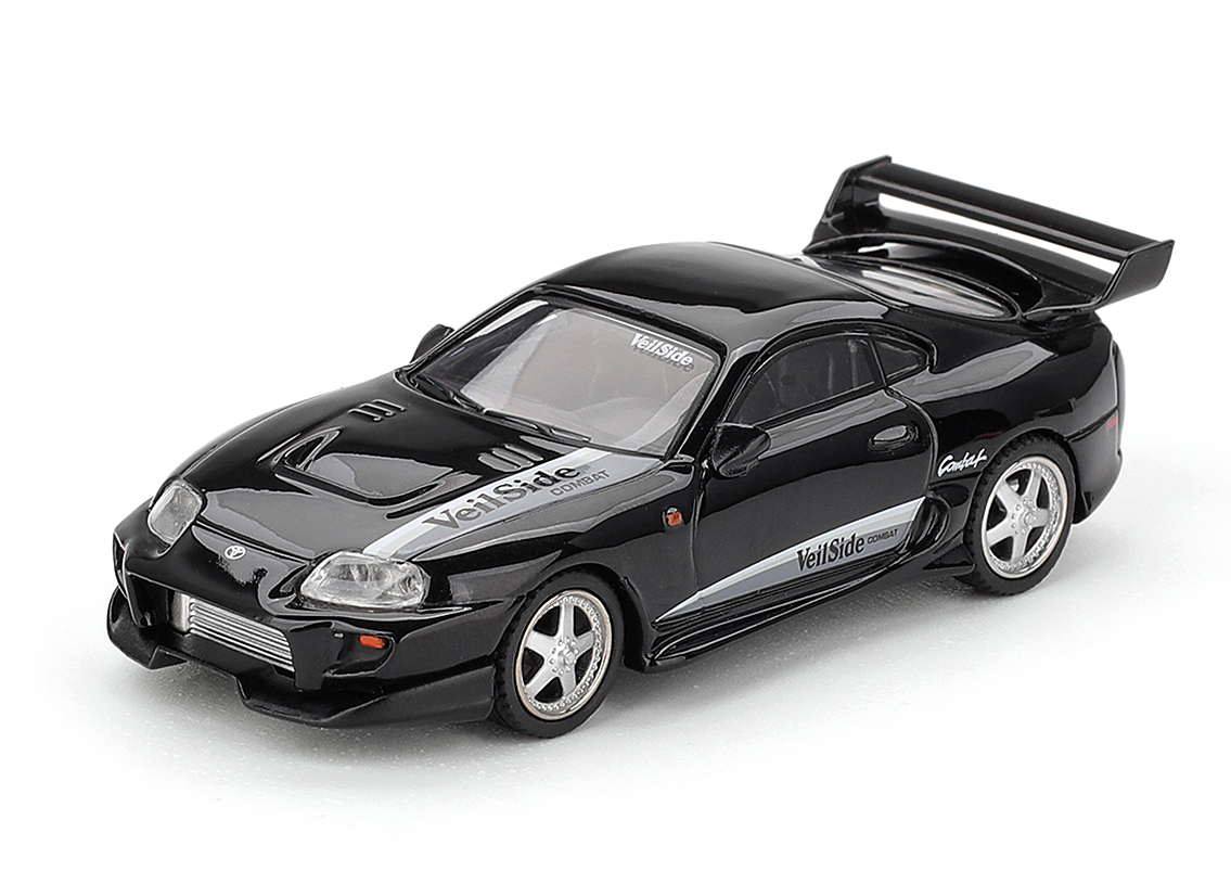 Toyota Supra MK4 (A80) Veilside Combat V-II 2011 - MINI-GT 1/64 WORLD
