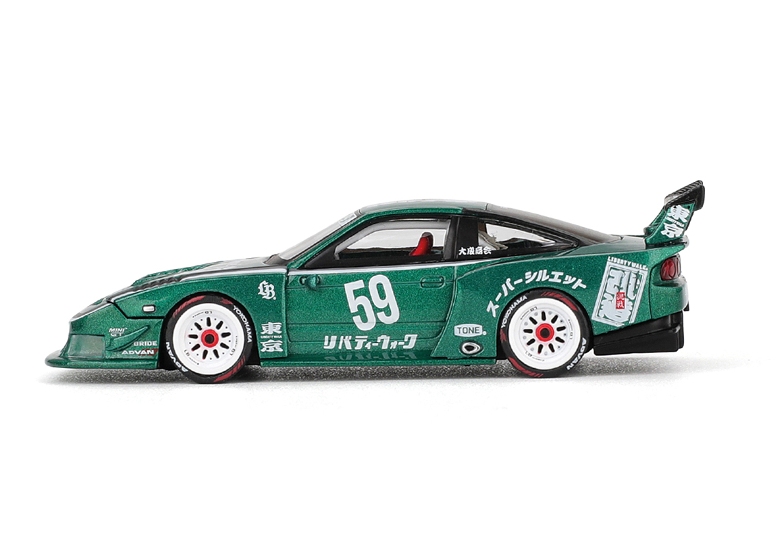 Nissan 180SX LB-Super Silhouette 2026 - MINI-GT 1/64 WORLD