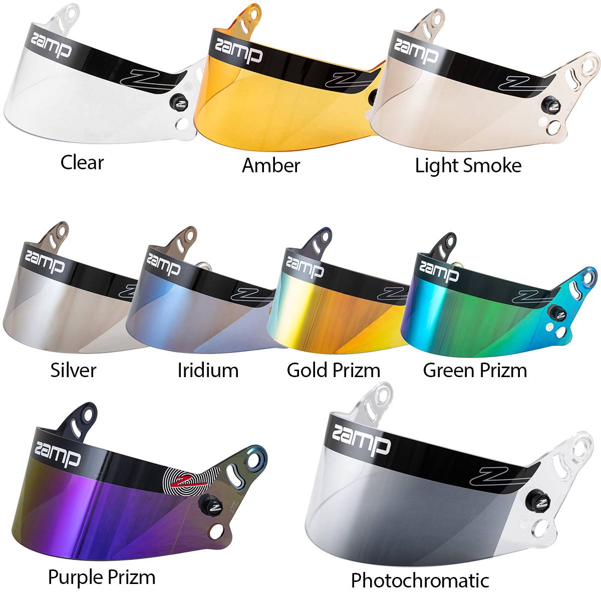 ZAMP - Z24 Helmet Shields - Fits ZR-72 Helmet | RacingDirect.com