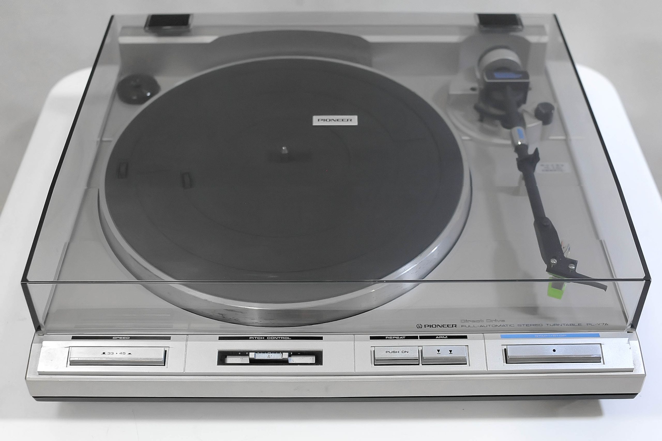 Проигрыватель Винила Pioneer PL-Y7A, 1981г — Винтажная Аудиотехника