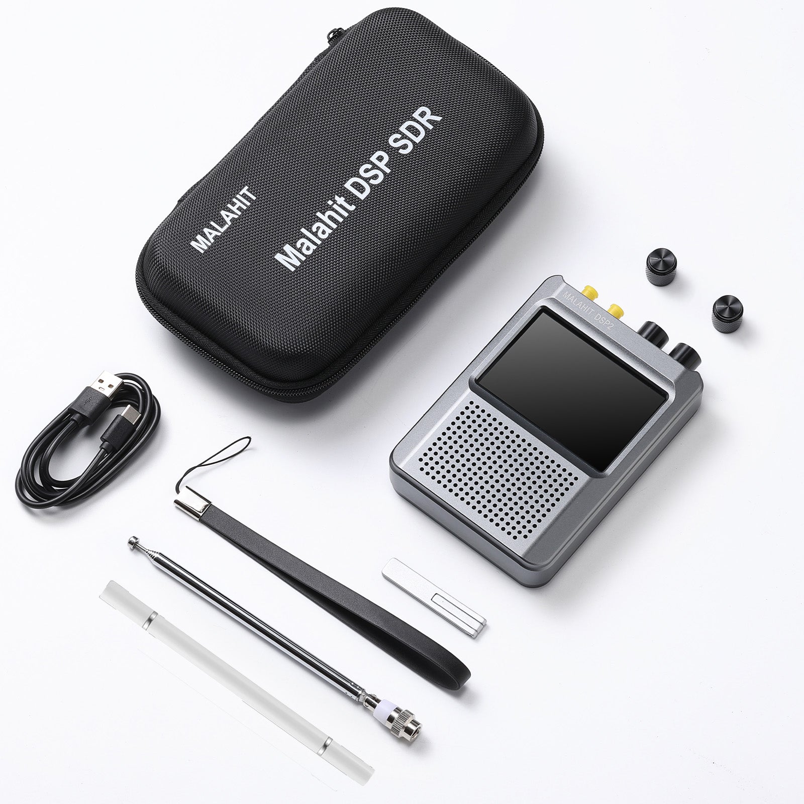 Raddy Malahit DSP2 SDR Radio | V2.4 Firmware | IPS Color Touch