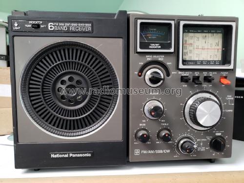 6 Band Receiver RF-1188 Radio Panasonic, Matsushita, National