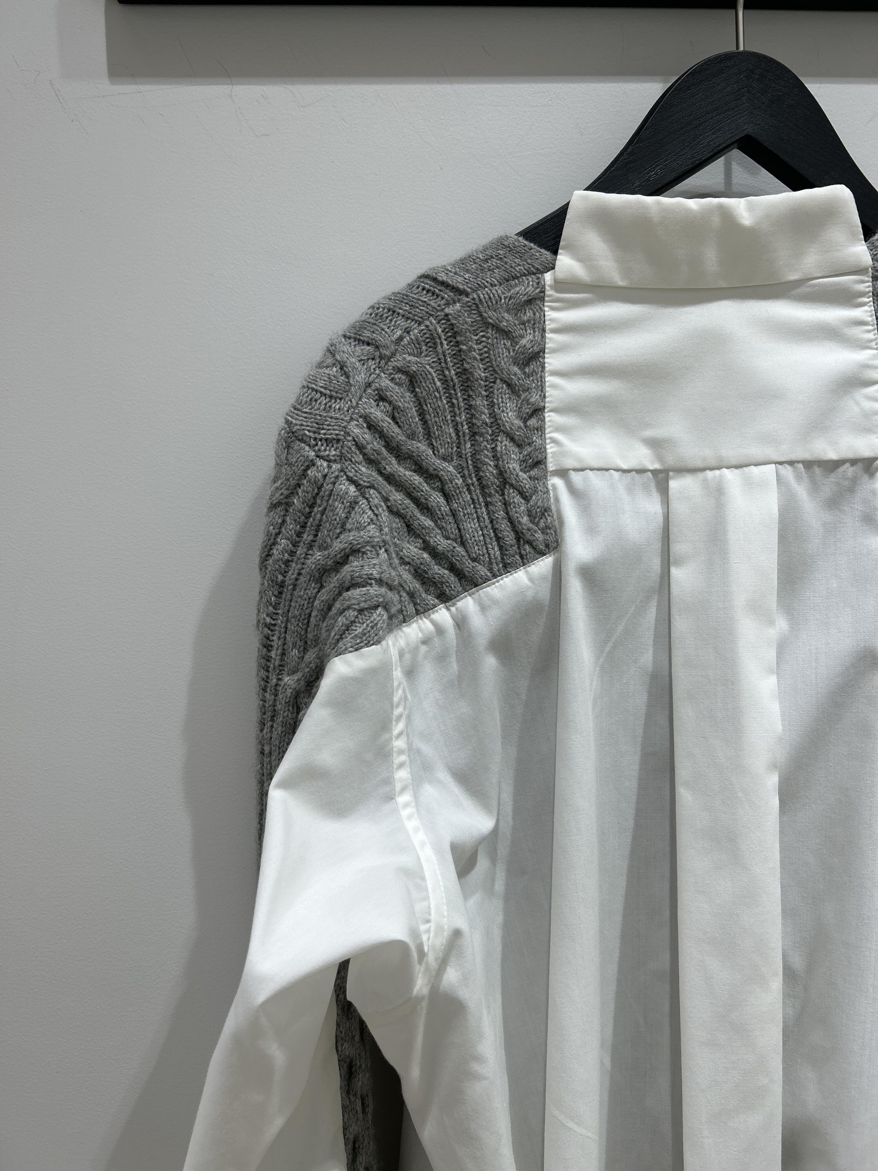 sacai】定番ドッキングニットカーディガン｜【公式】ブランド古着