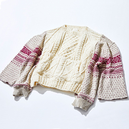 77circaのリメイクフィッシャーマンニット | RAGTAGバイヤーの