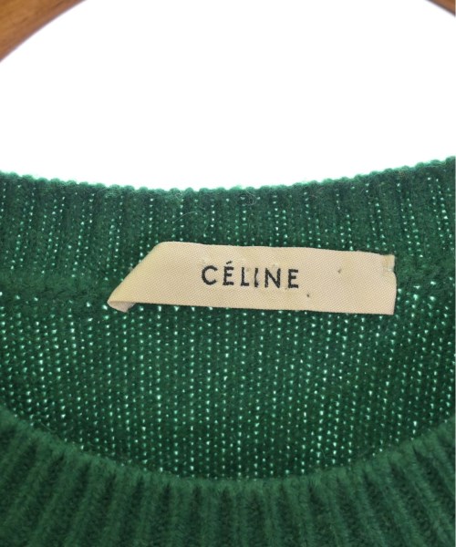 CELINE（セリーヌ）ニット・セーター 緑 サイズ:S レディース