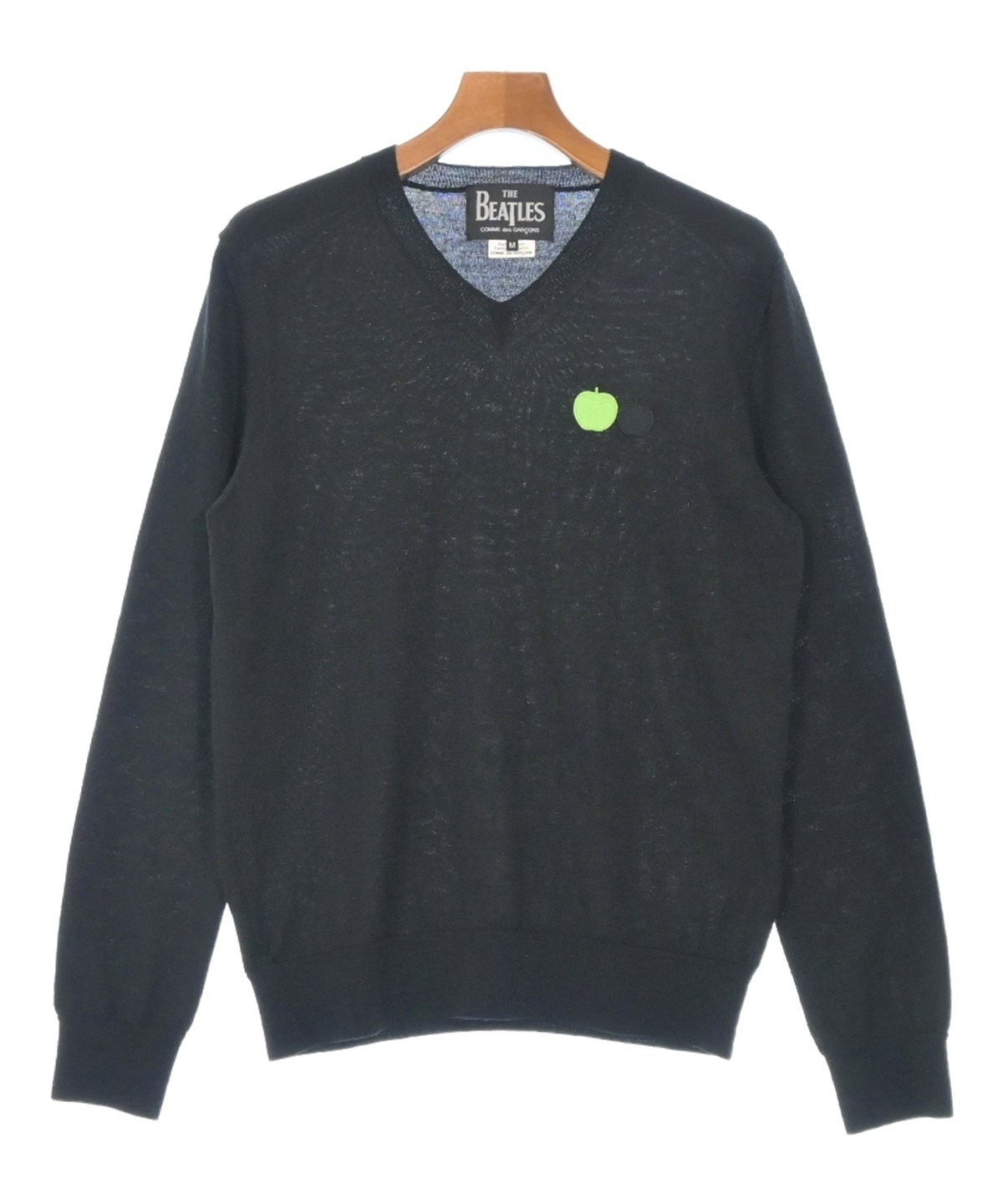 COMME des GARCONS（コムデギャルソン）ニット・セーター 黒 サイズ:M