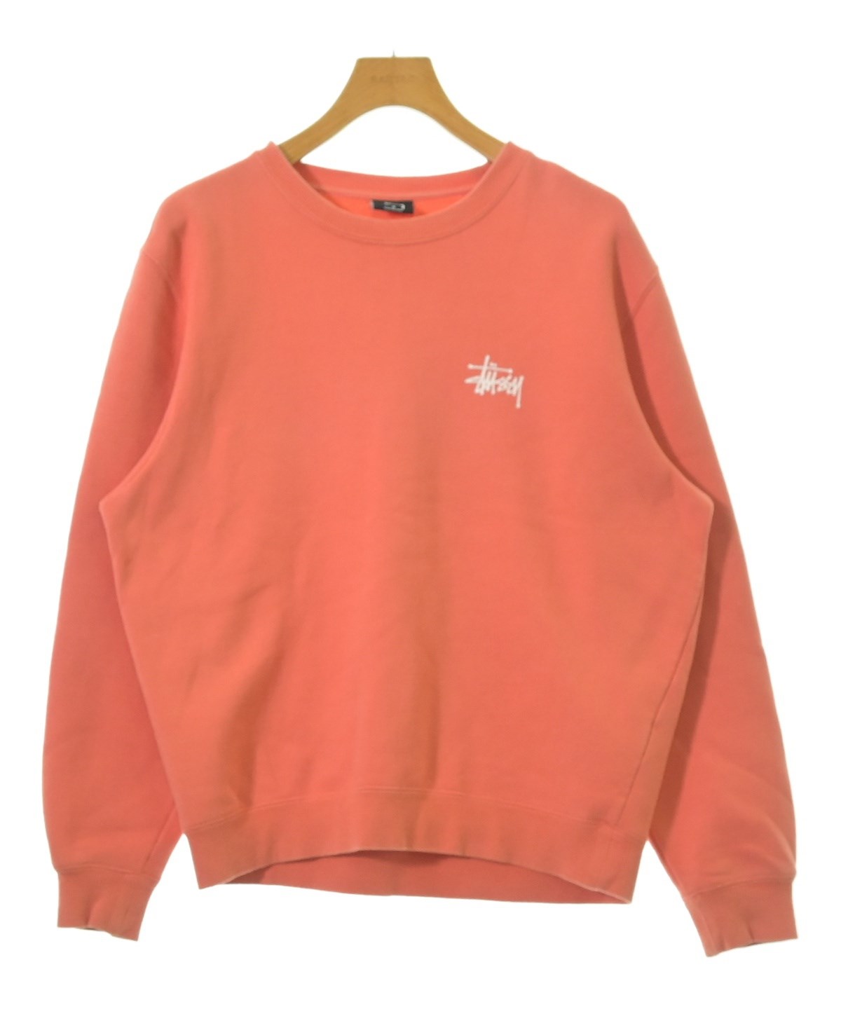 STUSSY（ステューシー）スウェット オレンジ サイズ:S メンズ