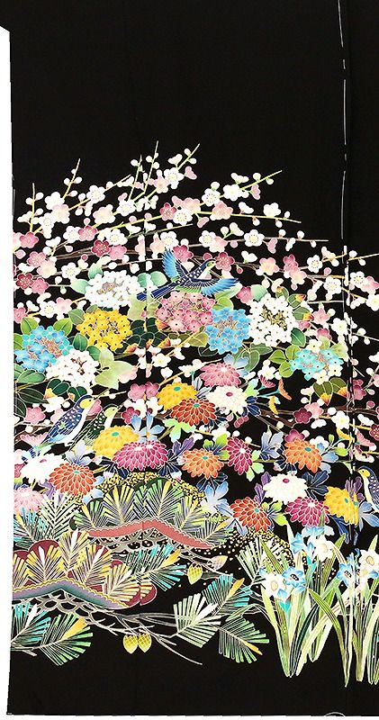 楽天市場】※記念感謝祭☆仕立無料・送料無料☆京友禅伝統工芸士手描