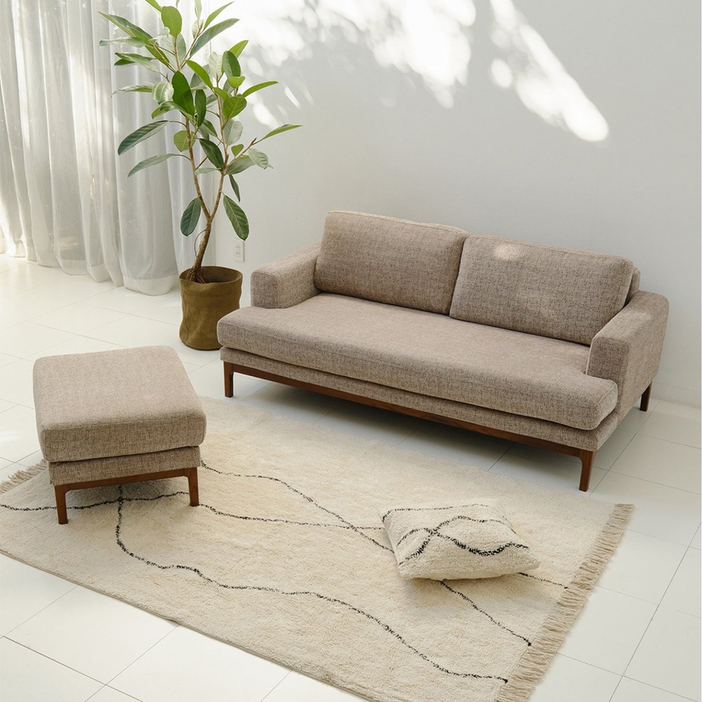 SAFI RUG｜天然素材のやわらかなラグ