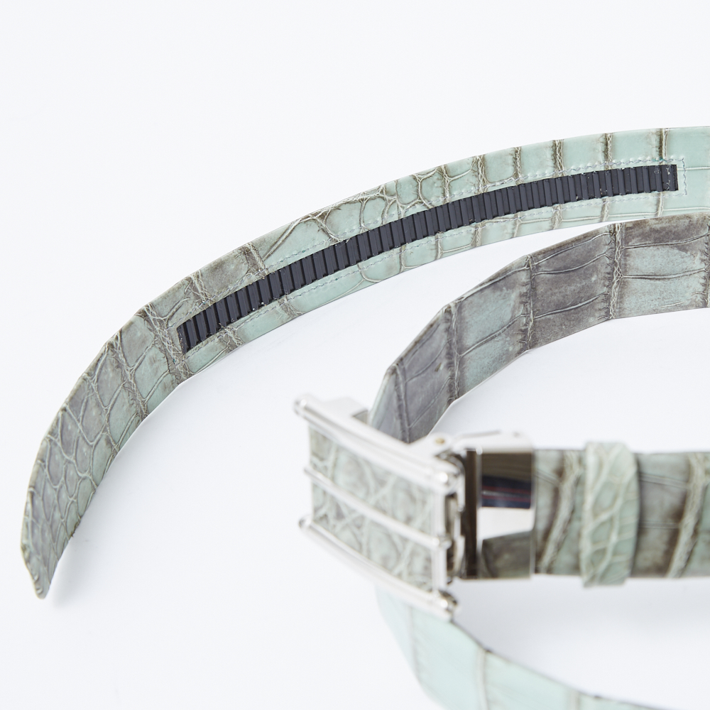 楽天市場】日本製 クロコダイル本無双仕立てベルト3.5cm幅 ジャ