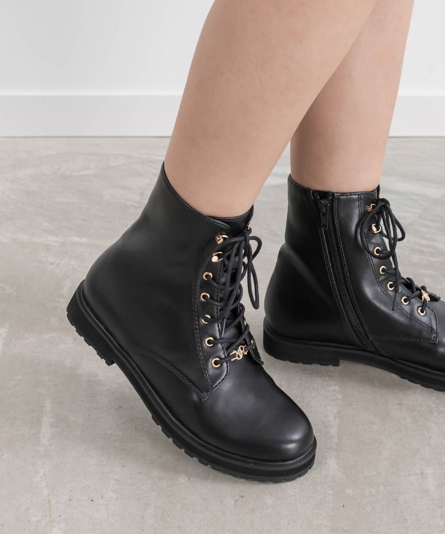 SALE】2WAYモノグラムパーツレースアップブーツRANDA公式サイト