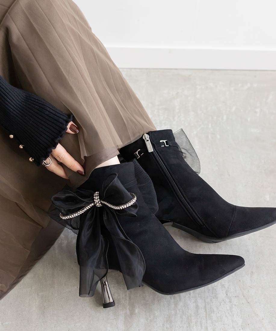 SALE】【Ribbon Collection】2WAY リボンショートブーツRANDA公式サイト