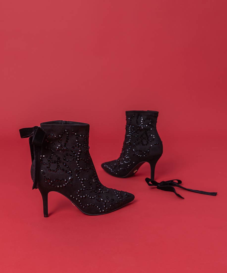 SALE】ビジュー×リボン 2WAYショートブーツRANDA公式サイト