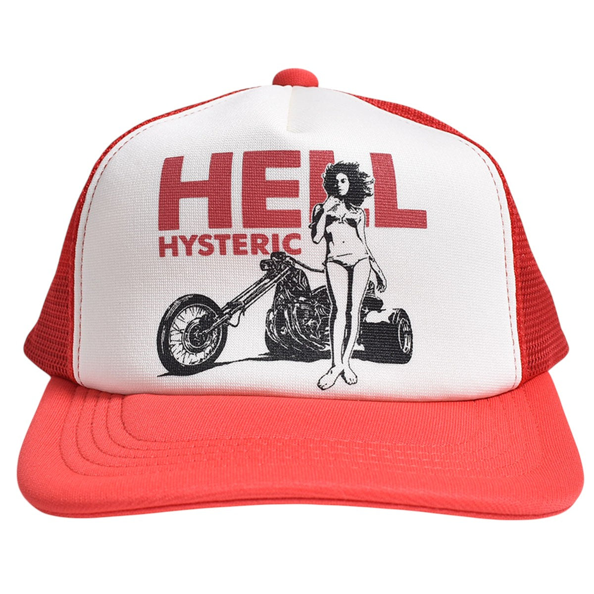 HYSTERIC GLAMOUR]HELL HYSTERIC メッシュキャップ/RED(02251QH03) – R&Co.