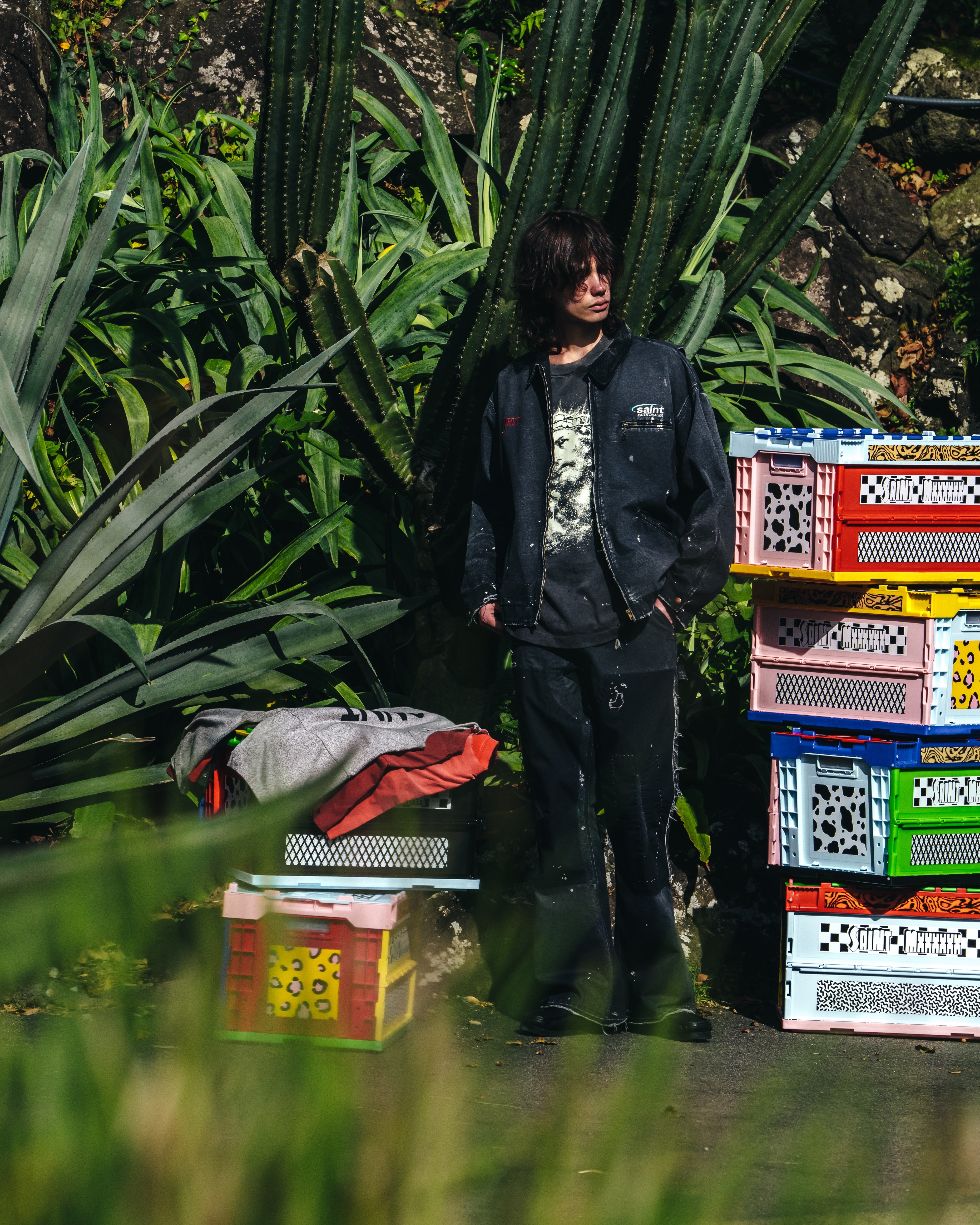 SAINT Mxxxxxx]DETROIT JACKET/DRUG/BLACK(SM-HR8-0000-063) – R&Co.