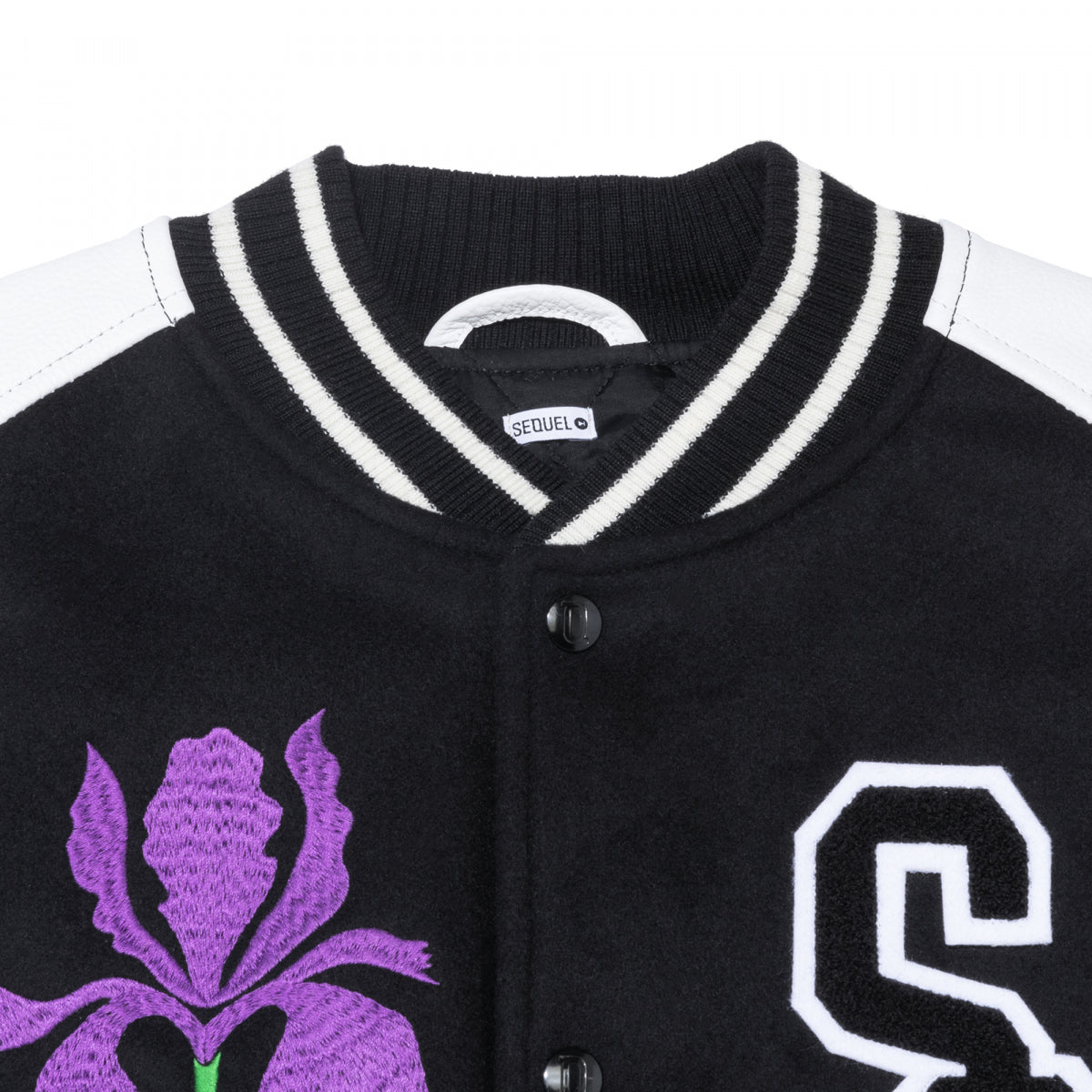 VARSITY JACKET/BLACK(SQ-22AW-JK-06) – R&Co.