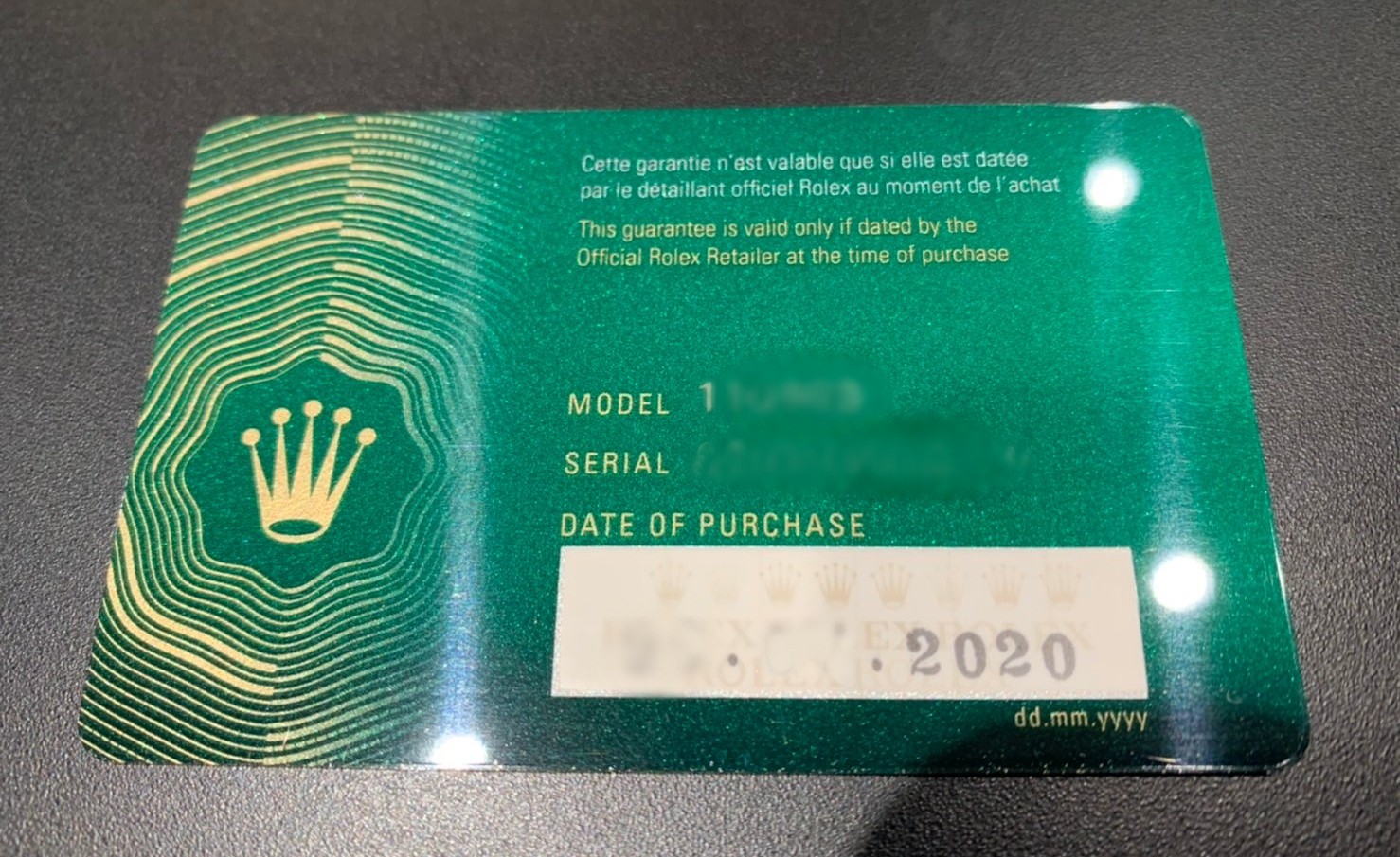 ロレックスの保証書（ギャランティカード）を徹底解説～見方、種類、国