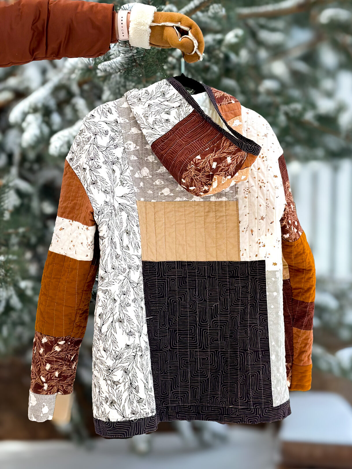 DIY Quilted Hoodie Pattern! -