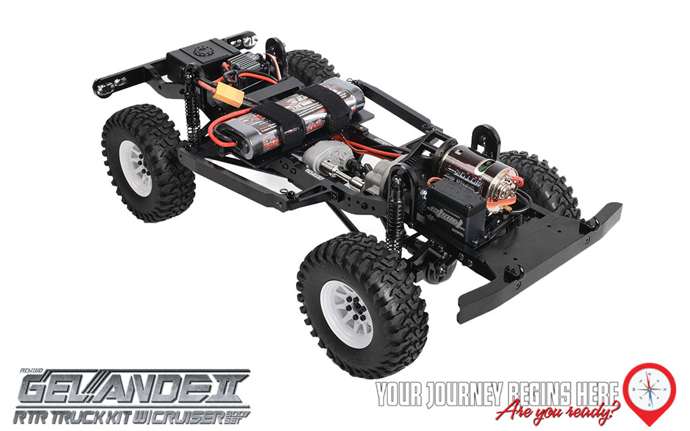 RC4WD ランドクルーザー 40 GelandeII シャーシ メカ付き 在庫即納