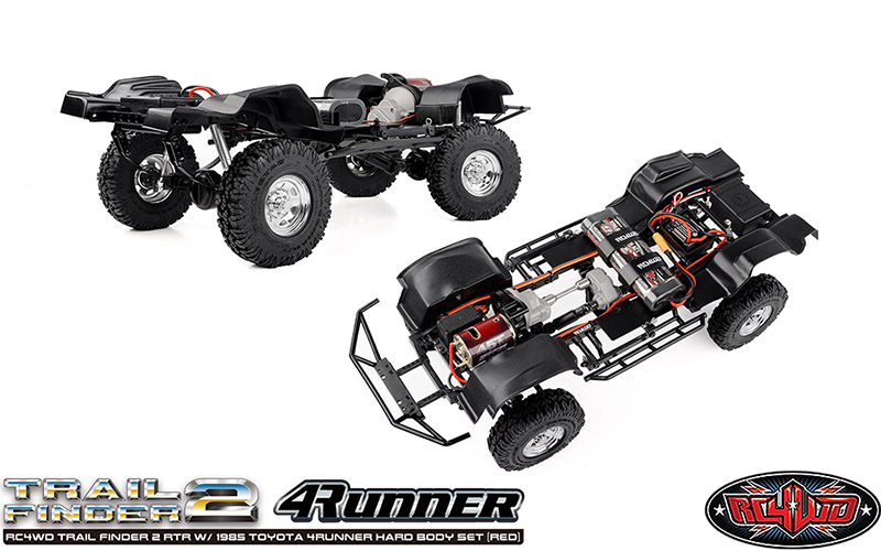 RC4WD Trail Finder 2 RTR w/1985 Toyota 4Runner Hard Body Set