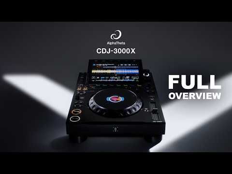AlphaTheta CDJ-3000X and DJM-A9 - Flagship DJ System Bundle | RK Audio