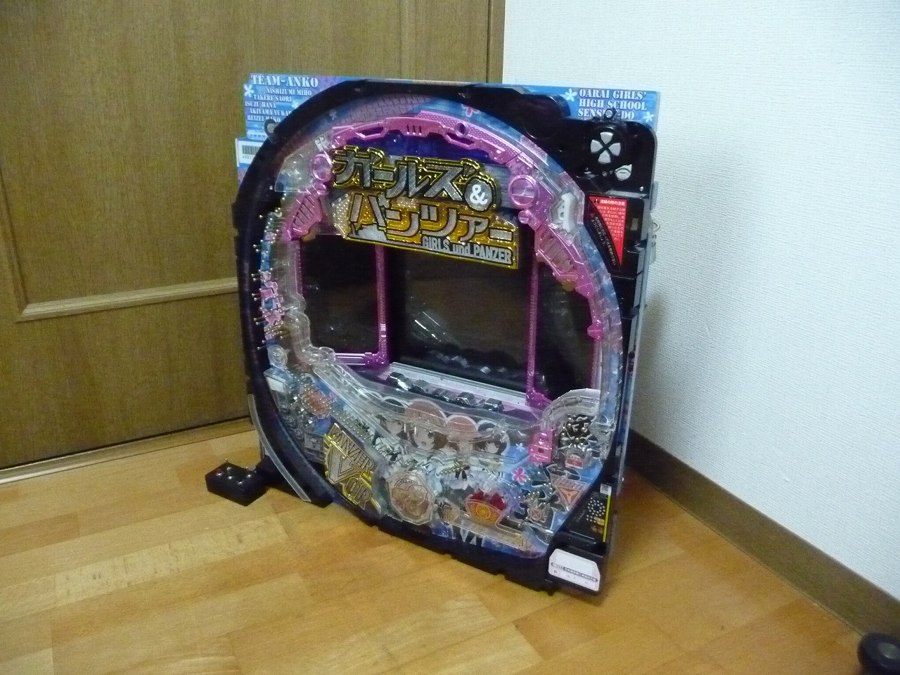 卓上パチンコ HEIWA CR ガールズ＆パンツァー H1AZ4 平和 低確率 1/319